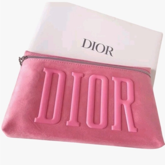 Dior Handbags - Dior Pink Cosmetic Pouch rare